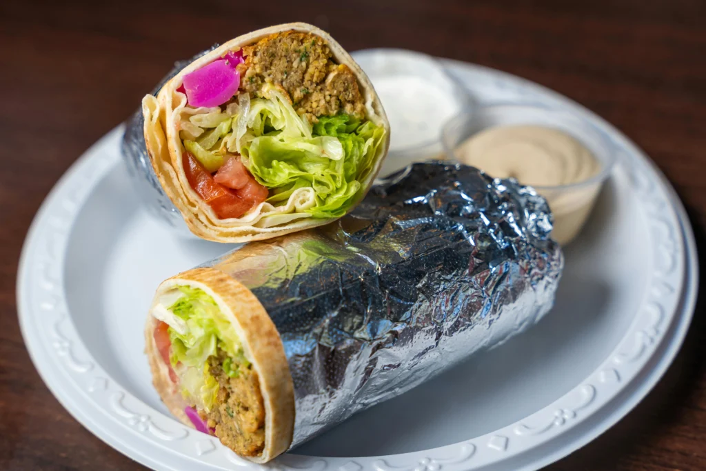 falafel wrap